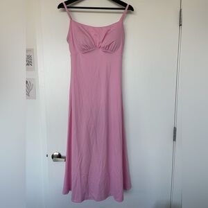 Slimming Popilush Pink Maxi Dress